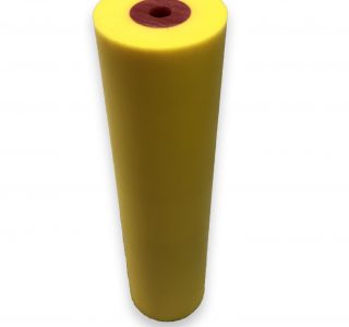 Corrugated urethane rollers