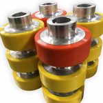 Urethane load rollers