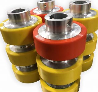 Urethane load rollers